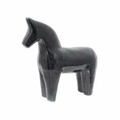 Sia Deco Statuettes Et Figurines Statue Cheval En Grès émaillé H26