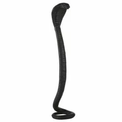 Maisons Du Monde Objets Déco De Jardin Statue Cobra En Résine Noire H149