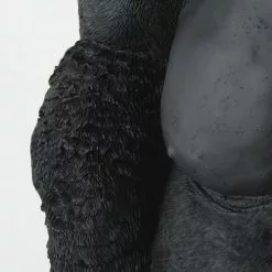 Maisons Du Monde Statuettes Et Figurines Statue De Jardin Gorille Assis Noir Mat H83 -Vases Soldes statue de jardin gorille assis noir mat h83 1000 2 32 210649 3