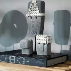 Bazar Bizar Statuettes Et Figurines Statue En Grès -Vases Soldes statue en gres 43