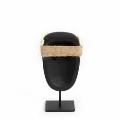 Bazar Bizar Statuettes Et Figurines Statue En Grès Sur Socle Métallique -Vases Soldes statue en gres sur socle metallique 18