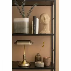 Present Time Statuettes Et Figurines Statue Face Art Large Résine Noir -Vases Soldes statue face art large resine noir 2