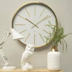 Present Time Statuettes Et Figurines Statue Origami Blanche Chouette H34cm -Vases Soldes statue origami blanche chouette h34cm 5