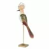 Maisons Du Monde Statuettes Et Figurines Statue Perroquet En Résine Et Métal Doré, Beige, Vert Olive, Violet Et Blanc H40 -Vases Soldes statue perroquet en resine et metal dore beige vert olive violet et blanc h40 1000 6 26 227330 1