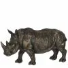 Jolipa Statuettes Et Figurines Statue Rhinocéros Brun Patiné Bronze H17cm -Vases Soldes statue rhinoceros brun patine bronze h17cm
