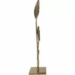 Kare Design Statuettes Et Figurines Statue Trois Feuilles De Ginkgo En Aluminium Doré H70 -Vases Soldes statue trois feuilles de ginkgo en aluminium dore h70 3