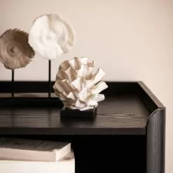 Maisons Du Monde Statuettes Et Figurines Statuette 2 Fossiles Sur Socle En Métal Noir H23 -Vases Soldes statuette 2 fossiles sur socle en metal noir h23 1000 2 36 211924 3