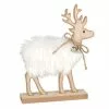 Maisons Du Monde Décorations à Poser De Noël Statuette Cerf Imitation Fourrure Blanche H22 -Vases Soldes statuette cerf imitation fourrure blanche h22 1000 9 22 184850 1