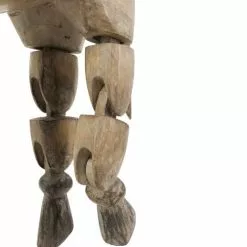 MOYCOR Statuettes Et Figurines Statuette Cheval Jambes Articulées En Bois Marron -Vases Soldes statuette cheval jambes articulees en bois marron 3