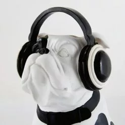 Maisons Du Monde Objets Déco Enfant Statuette Chien Noir Et Blanc H33 -Vases Soldes statuette chien noir et blanc h33 1000 13 4 134976 11