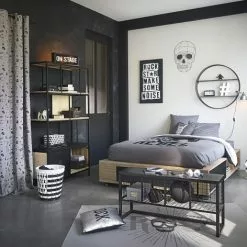 Maisons Du Monde Objets Déco Enfant Statuette Chien Noir Et Blanc H33 -Vases Soldes statuette chien noir et blanc h33 1000 13 4 134976 19