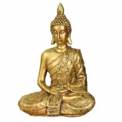 Zen'Light Statuettes Et Figurines Statuette Décoration Sanci En Résine - H18cm
