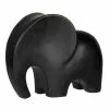 Maisons Du Monde Statuettes Et Figurines Statuette éléphant En Dolomite Noire H8 -Vases Soldes statuette elephant en dolomite noire h8 1000 14 4 216730 1
