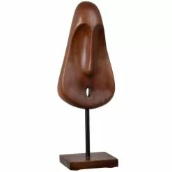 Maisons Du Monde Statuettes Et Figurines Statuette En Bois D'acacia Marron H26
