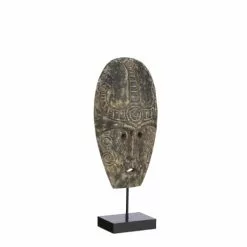 Mica Decorations Statuettes Et Figurines Statuette En Bois D'albizia Noir H41,5