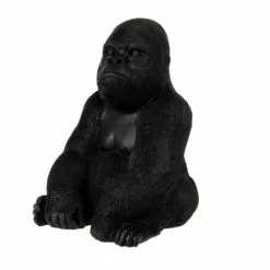 Maisons Du Monde Statuettes Et Figurines Statuette Gorille Noir H22