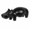 Maisons Du Monde Statuettes Et Figurines Statuette Hippopotame En Dolomite Noire H11