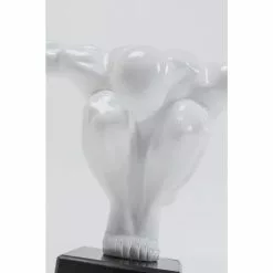 Kare Design Statuettes Et Figurines Statuette Homme En Polyrésine Blanche 43x29 -Vases Soldes statuette homme en polyresine blanche 43x29 3