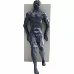 Kare Design Statuettes Et Figurines Statuette Hommes Lutte En Polyrésine Bleue Et Blanche 23x38 -Vases Soldes statuette hommes lutte en polyresine bleue et blanche 23x38 4