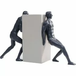 Kare Design Statuettes Et Figurines Statuette Hommes Lutte En Polyrésine Bleue Et Blanche 23x38 -Vases Soldes statuette hommes lutte en polyresine bleue et blanche 23x38 5