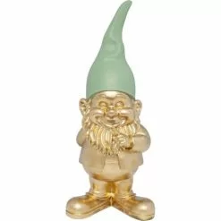 Kare Design Statuettes Et Figurines Statuette Nain Debout Doré H46