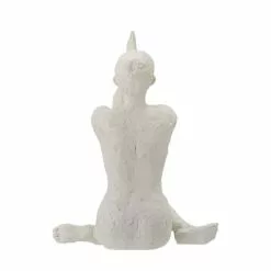 Bloomingville Statuettes Et Figurines Statuette Nina En Polyrésine Blanche H23,5cm -Vases Soldes statuette nina en polyresine blanche h23 5cm 4