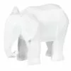 Maisons Du Monde Statuettes Et Figurines Statuette Origami éléphant Blanc H12 -Vases Soldes statuette origami elephant blanc h12 1000 1 8 213946 2