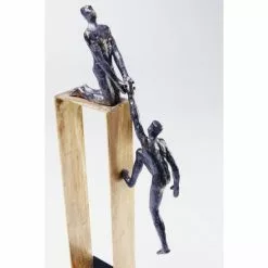 Kare Design Statuettes Et Figurines Statuette Personnages En Polyrésine Et Acier Doré H51 -Vases Soldes statuette personnages en polyresine et acier dore h51 3