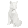 Maisons Du Monde Décorations à Poser De Noël Statuette Renard Blanc H26 -Vases Soldes statuette renard blanc h26 1000 10 28 161527 8