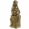 Ixia Statuettes Et Figurines Statuette Singes Sur Socle H46cm -Vases Soldes statuette singes sur socle h46cm