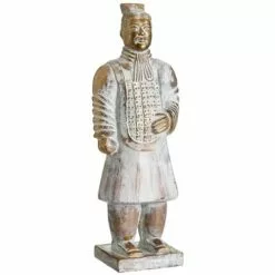 Ixia Statuettes Et Figurines Statuette Soldat Debout De L'Empereur Qin H28cm