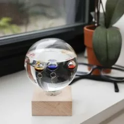 Kikkerland Statuettes Et Figurines Thermomètre De Galilée -Vases Soldes thermometre de galilee 2