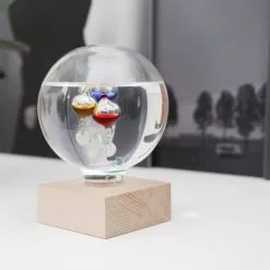 Kikkerland Statuettes Et Figurines Thermomètre De Galilée -Vases Soldes thermometre de galilee 3