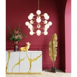 Kare Design Statuettes Et Figurines Tirelire Chien Corgi Couronne En Polyrésine Dorée -Vases Soldes tirelire chien corgi couronne en polyresine doree 1