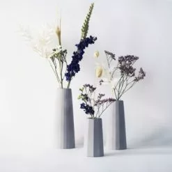 Gone's Trio De Vases Soliflores En Béton -Vases Soldes trio de vases soliflores en beton 2
