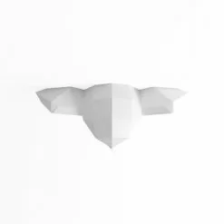 Potiron Paris Statuettes Et Figurines Trophée Décoratif Mural éléphant Blanc En Polyrésine -Vases Soldes trophee decoratif mural elephant blanc en polyresine 2