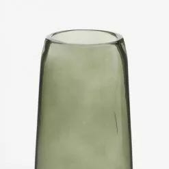Mica Decorations Vases Vase A Fleur En Verre Vert H37.5 -Vases Soldes vase a fleur en verre vert h37 5 2