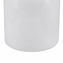 Beliani Vases Vase à Fleurs Blanc 25 Cm -Vases Soldes vase a fleurs blanc 25 cm 3