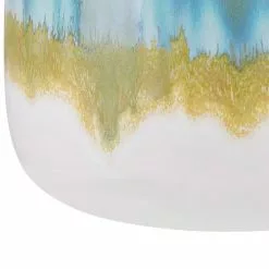 Beliani Vases Vase à Fleurs Multicolore 16 Cm -Vases Soldes vase a fleurs multicolore 16 cm 3