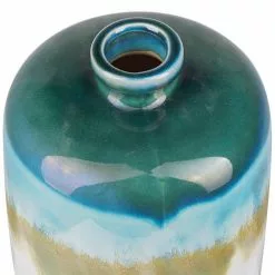 Beliani Vases Vase à Fleurs Multicolore 22 Cm -Vases Soldes vase a fleurs multicolore 22 cm 2