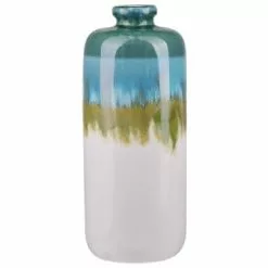 Beliani Vases Vase à Fleurs Multicolore 31 Cm