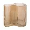 Present Time Vases Vase Allure Wave Verre Marron 2 Present Time Vases Vase Allure Wave Verre Marron -Vases Soldes vase allure wave verre marron