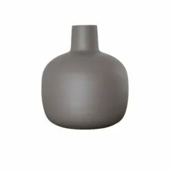 Passage Vernet Vases Vase Arrondi En Métal Vert