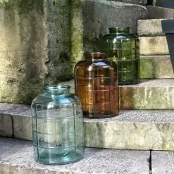 Maison Tilleul Vases Vase Bonbonne Art Déco Transparent -Vases Soldes vase bonbonne art deco transparent 3