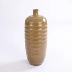 Mica Decorations Vases Vase Bouteille En Terre Cuite Ocre H50 -Vases Soldes vase bouteille en terre cuite ocre h50 2