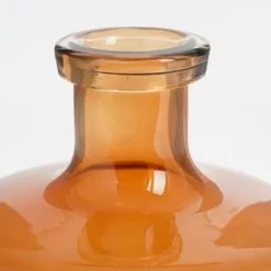 Mica Decorations Vases Vase Bouteille En Verre Marron H21.5 -Vases Soldes vase bouteille en verre marron h21 5 2