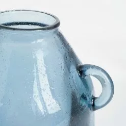 Mica Decorations Vases Vase Bouteille En Verre Recyclé Gris H25 -Vases Soldes vase bouteille en verre recycle gris h25 3