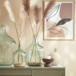 Mica Decorations Vases Vase Bouteille En Verre Recyclé H30 -Vases Soldes vase bouteille en verre recycle h30 4