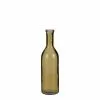 Mica Decorations Vases Vase Bouteille En Verre Recyclé Ocre H50 -Vases Soldes vase bouteille en verre recycle ocre h50