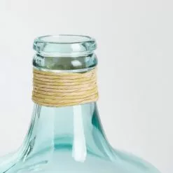 Mica Decorations Vases Vase Bouteille En Verre Recyclé Transparent H30 -Vases Soldes vase bouteille en verre recycle transparent h30 3